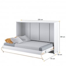 Paceļamā gulta CONCEPT PRO CP5, balts